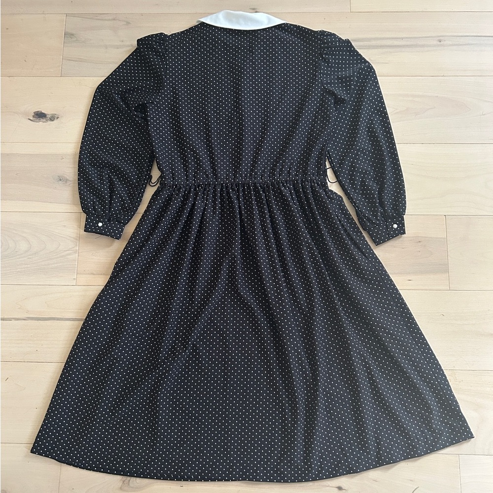Vintage Sears Secretary Shirt Dress Sexy Teacher HeadMaster 10P Pockets Belt - Picture 13 of 16